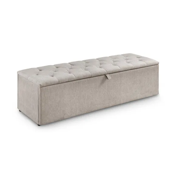 Ravello Chenille Ottoman 2