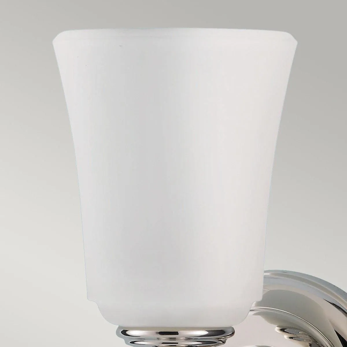 Netlighting Huguenot Lake 1 Light Bathroom Over Mirror Wall Light Polished Chrome IP44 G9 in Grey 3