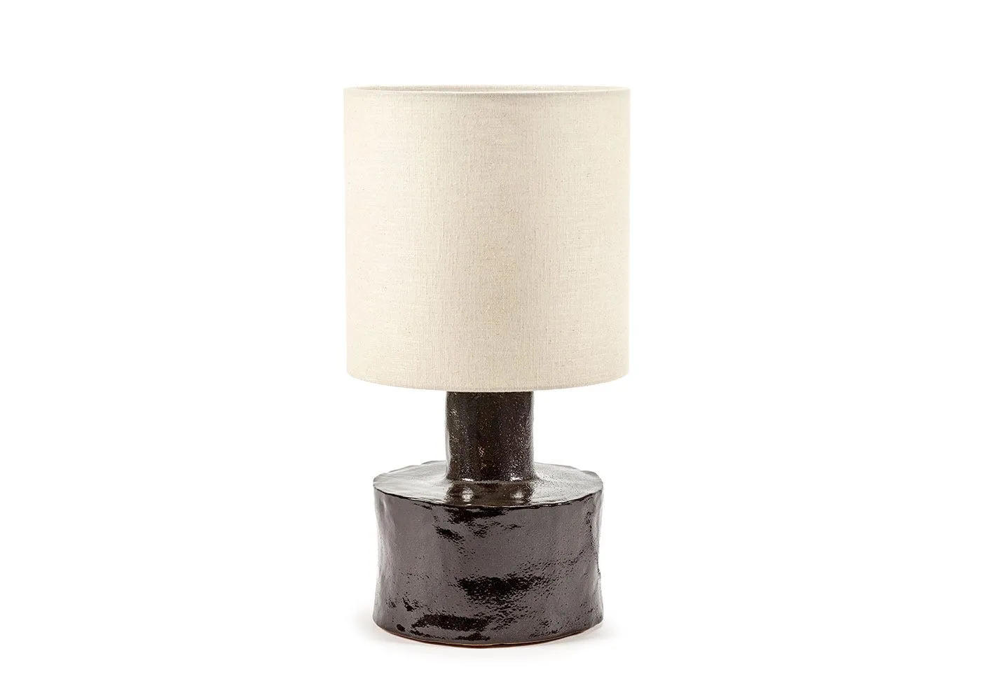Serax Catherine Table Lamp Glazed Black 1