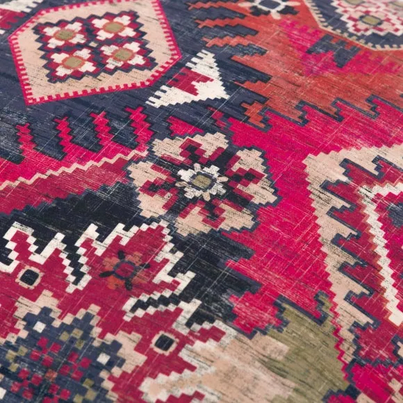 Hester Kilim Cube Pouffe 2
