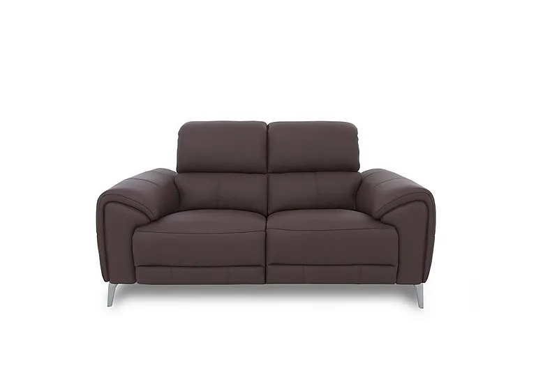 Vino Leather 2 Seater Power Recliner Sofa with Power Headrests and Heated Seats