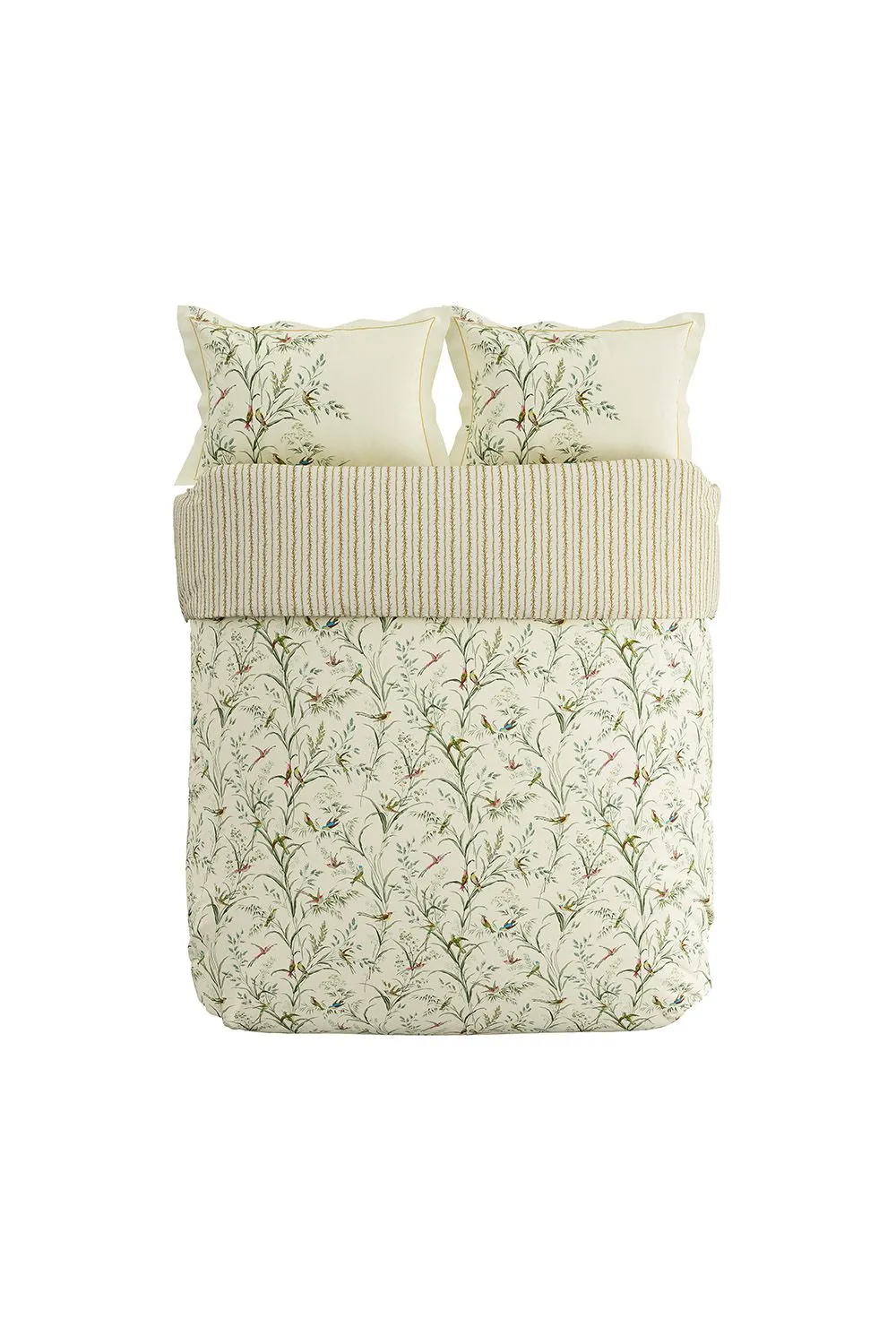 Sanderson 'Tuileries' Cotton Duvet Cover Set 4