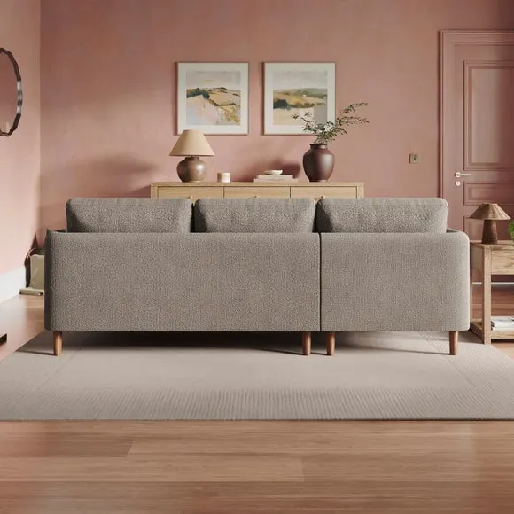 Max Multi Yarn Boucle Corner Chaise Sofa 2