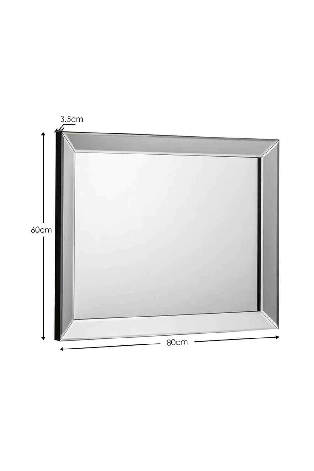 Julian Bowen Soprano Wall Mirror in Clear 3