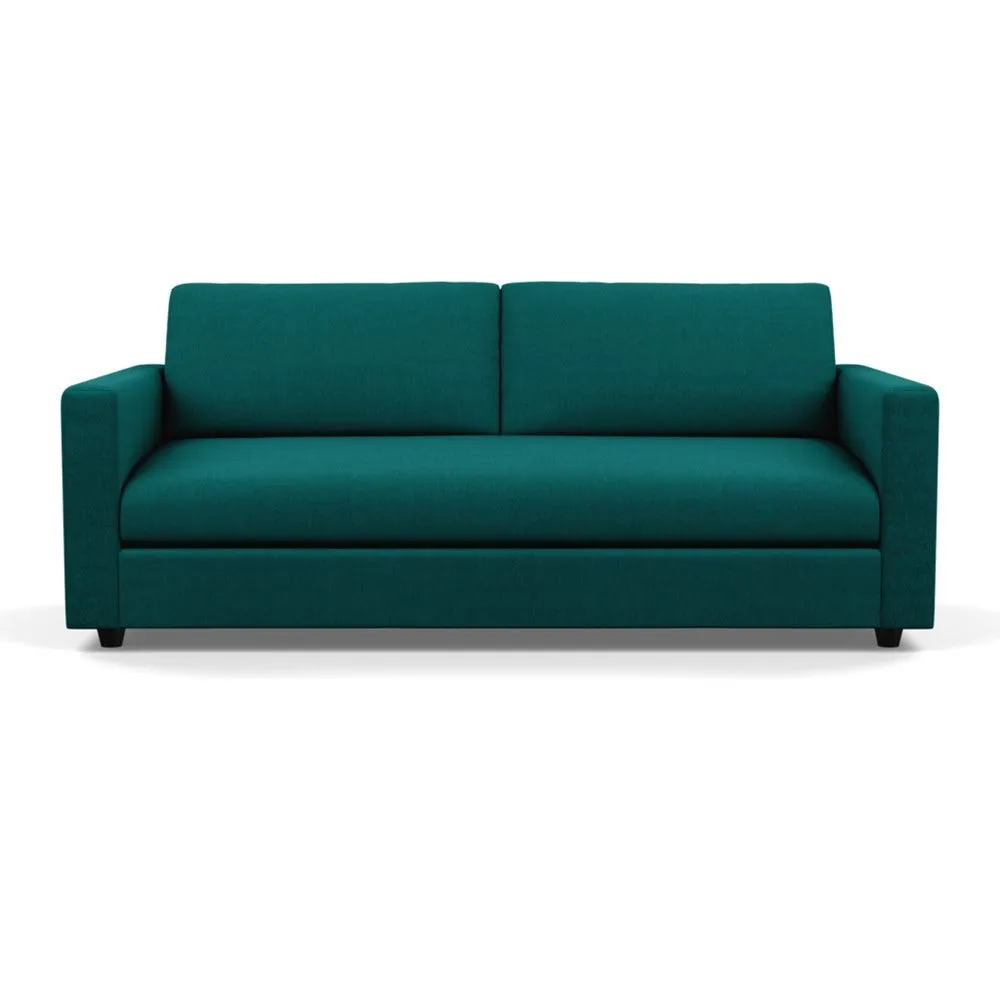 Heal's Nimbus II 4 Seater Sofa Brushed Cotton Pine Black Feet 1