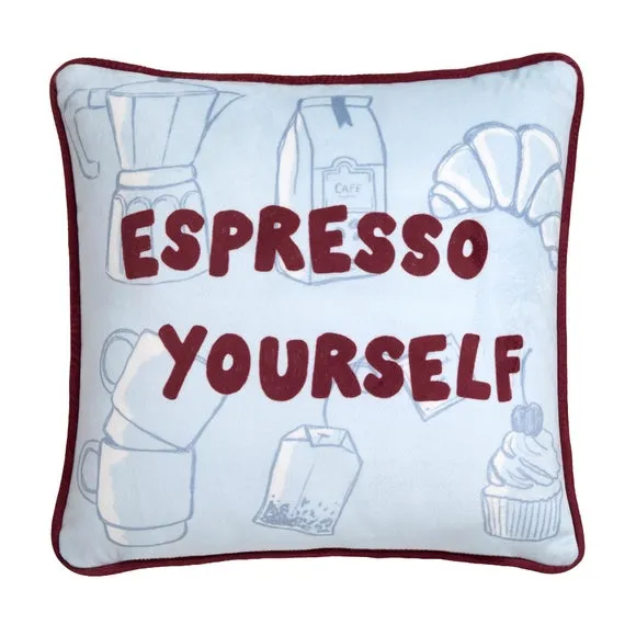 Fusion Coffee Club Square Cushion 5