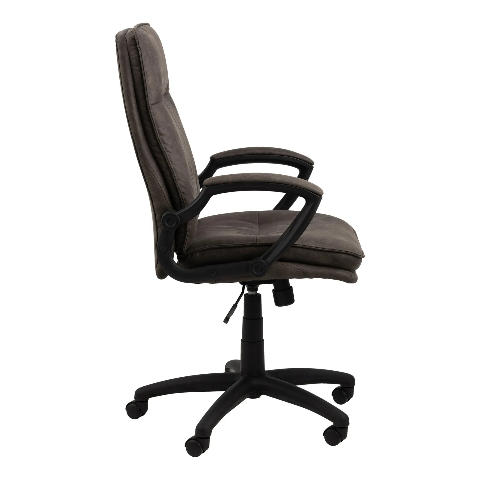 Furniture To Go Brad Swivel Desk chair with Armrest in Black 3