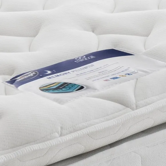 Silentnight Medium Firm Miracoil Memory Pillowtop Hybrid Mattress 3