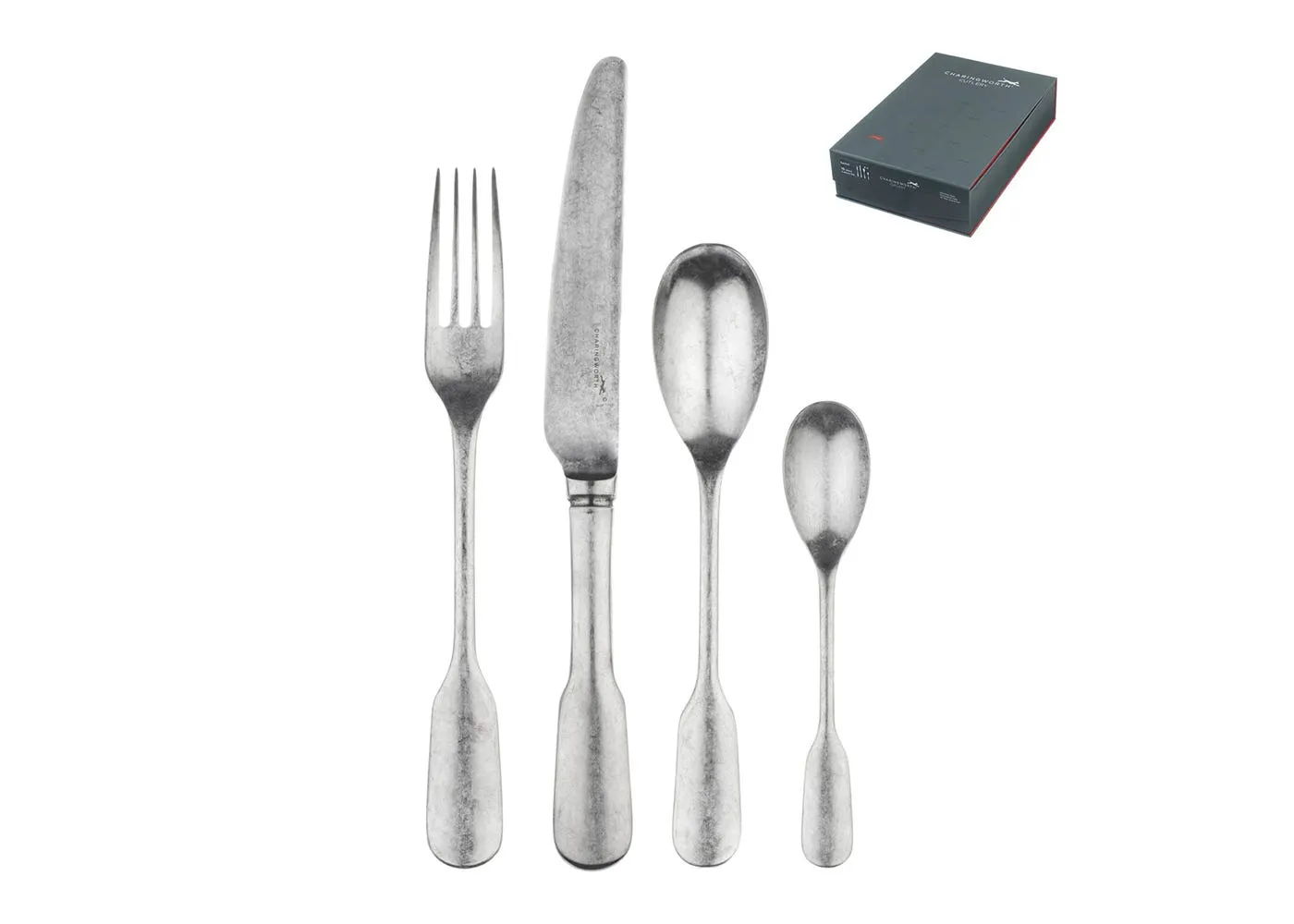 Charingworth Fiddle Vintage Satin 24 Piece Set