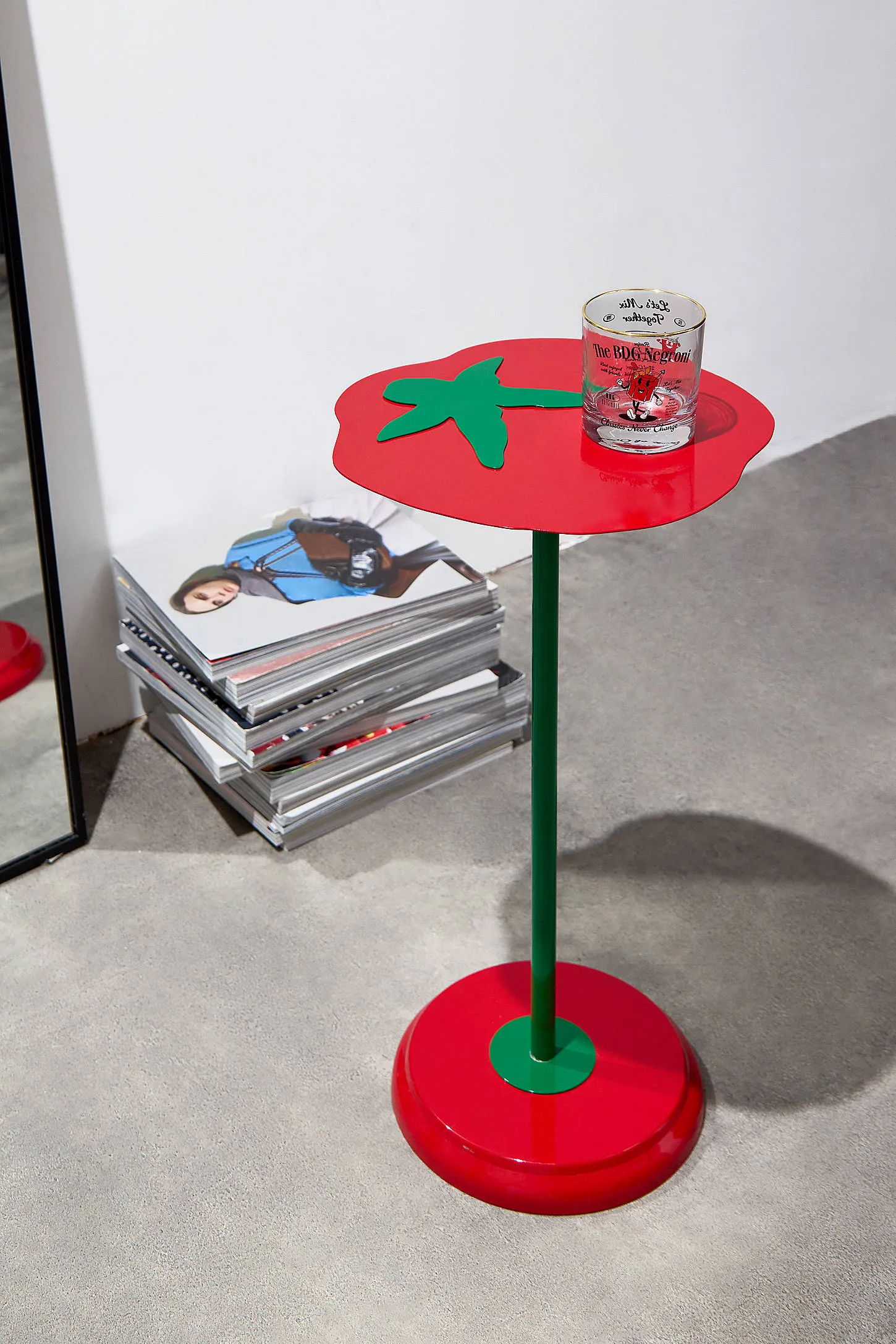 Tomato Side Table - Red