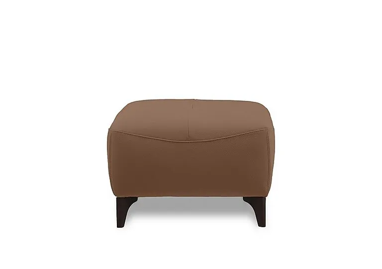 Nicole Leather Footstool