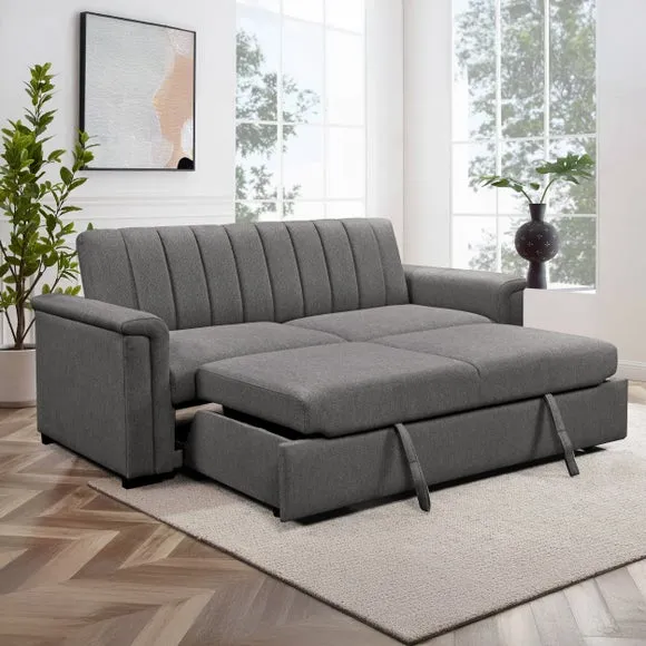 Charlotte Chenille 2 Seater Sofa Bed 2