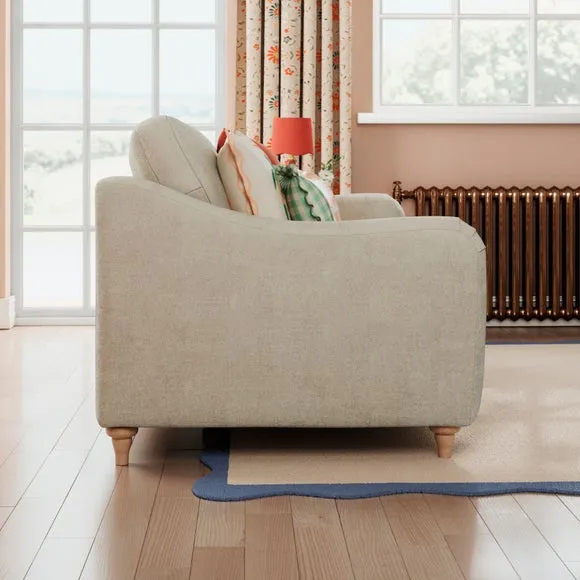 Hattie Tonal Plush Chenille 2 Seater Sofa 3