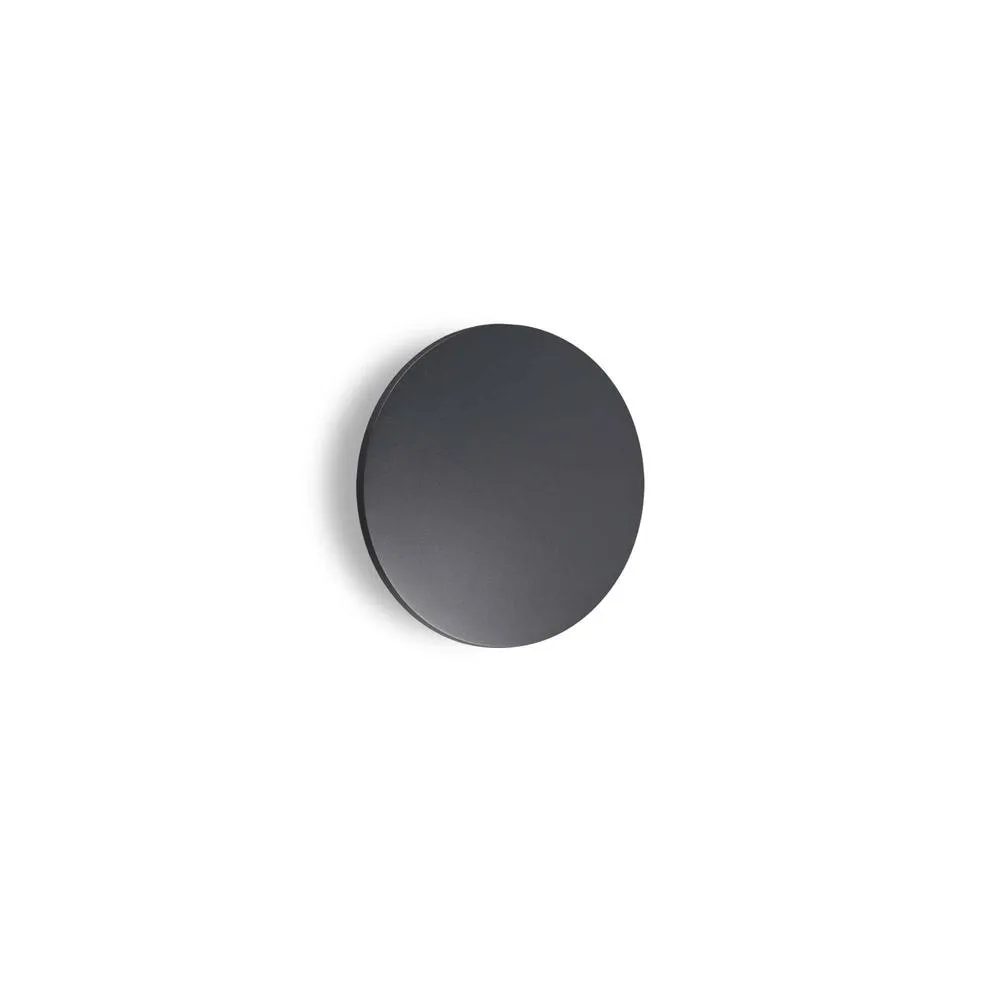 Netlighting Punto Outdoor Flush Wall Lamp Anthracite Grey 1400Lm 3000K IP54