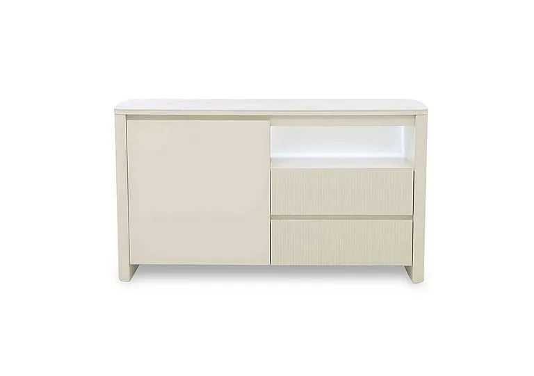 Avorio Small Sideboard with LED lighting