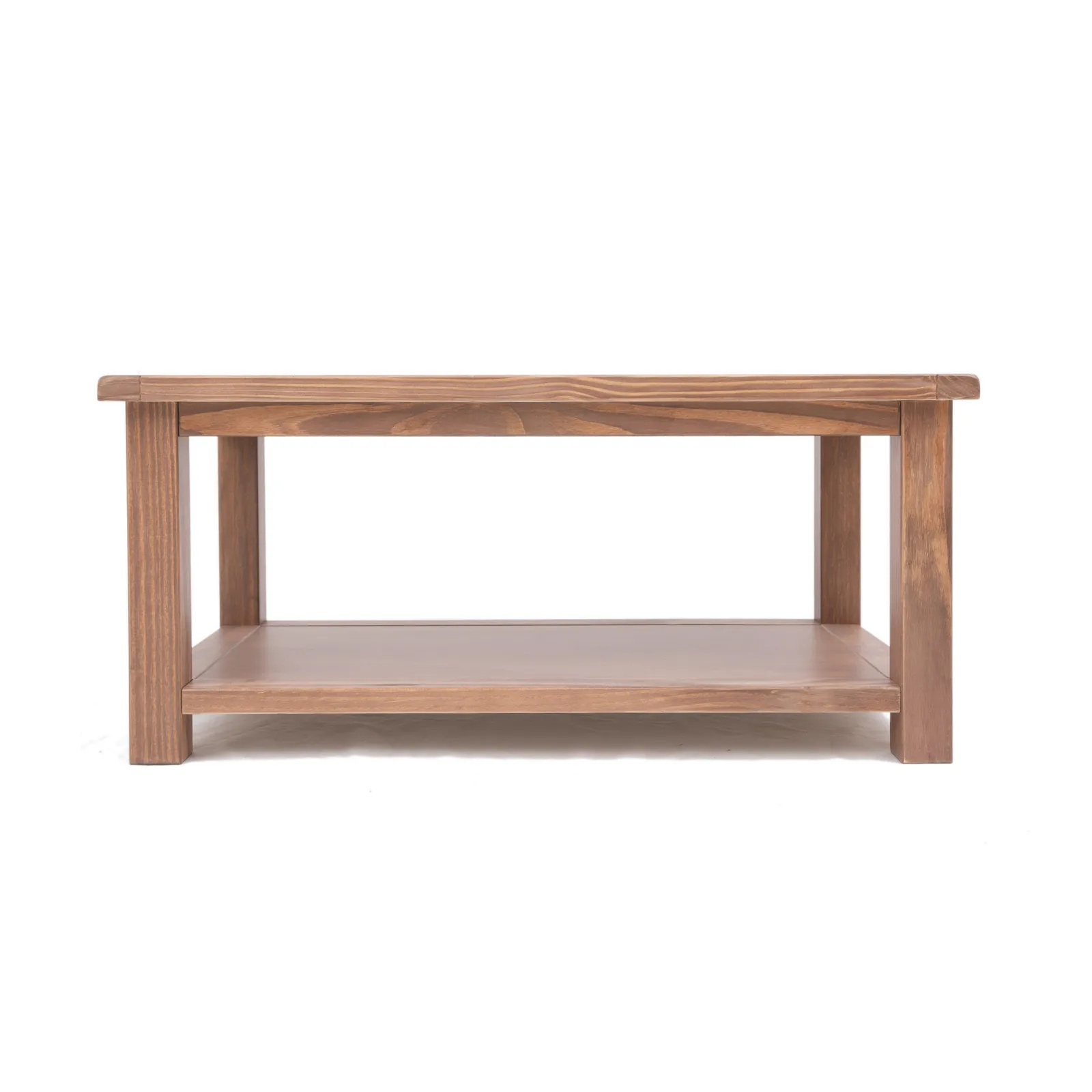 Cabinet Bits Coffee Table with Shelf - H45 W100 D60cm in Brown 3