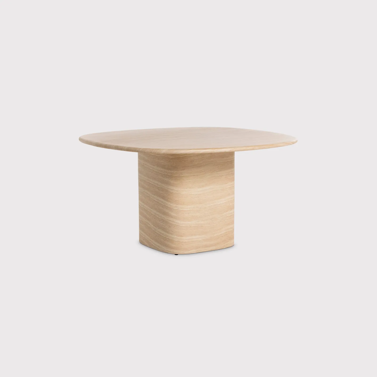 Zira Dining Table 137cm, Neutral Concrete | Barker & Stonehouse
