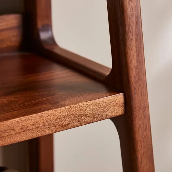 Maxton Tall Bookcase, Mango Wood 3