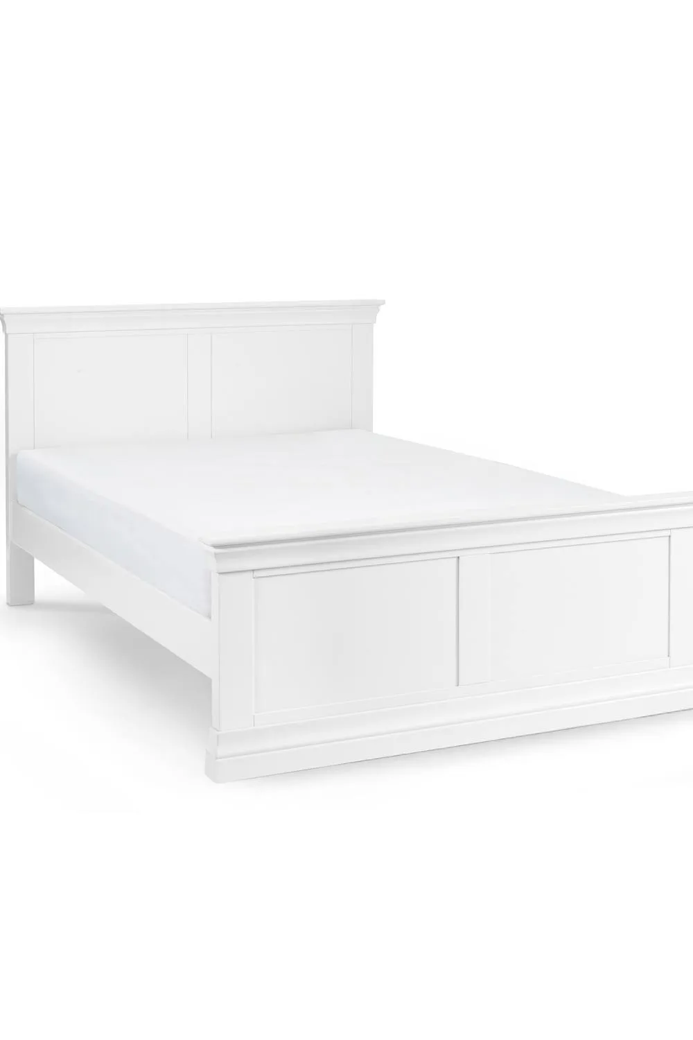 Julian Bowen Clermont Bed in White 2