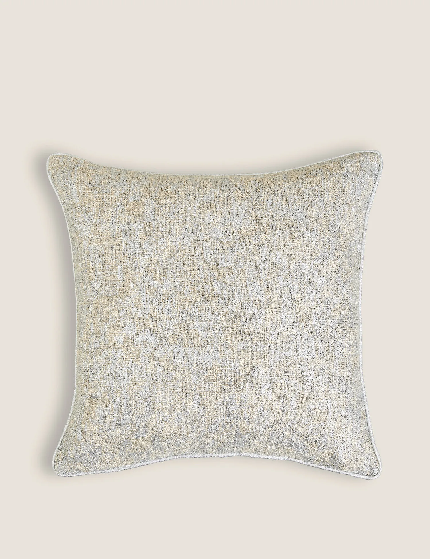 M&S Textured Metallic Cushion