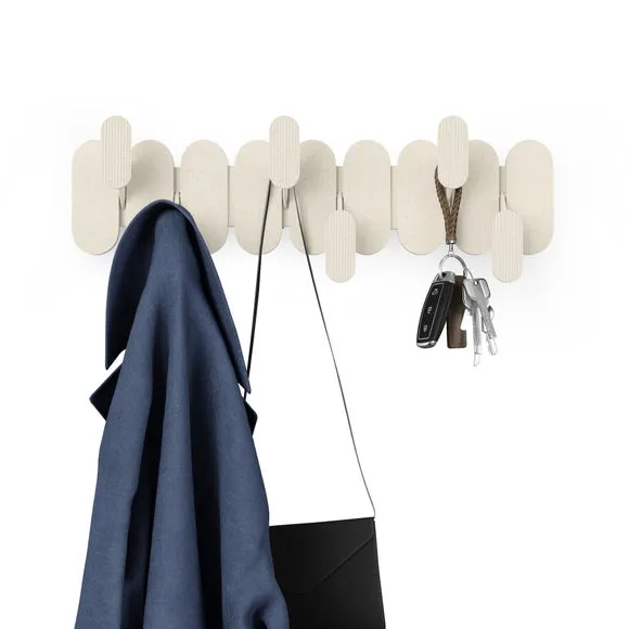 Umbra Tempo 6 Hook Wall Mounted Coat Rack 3