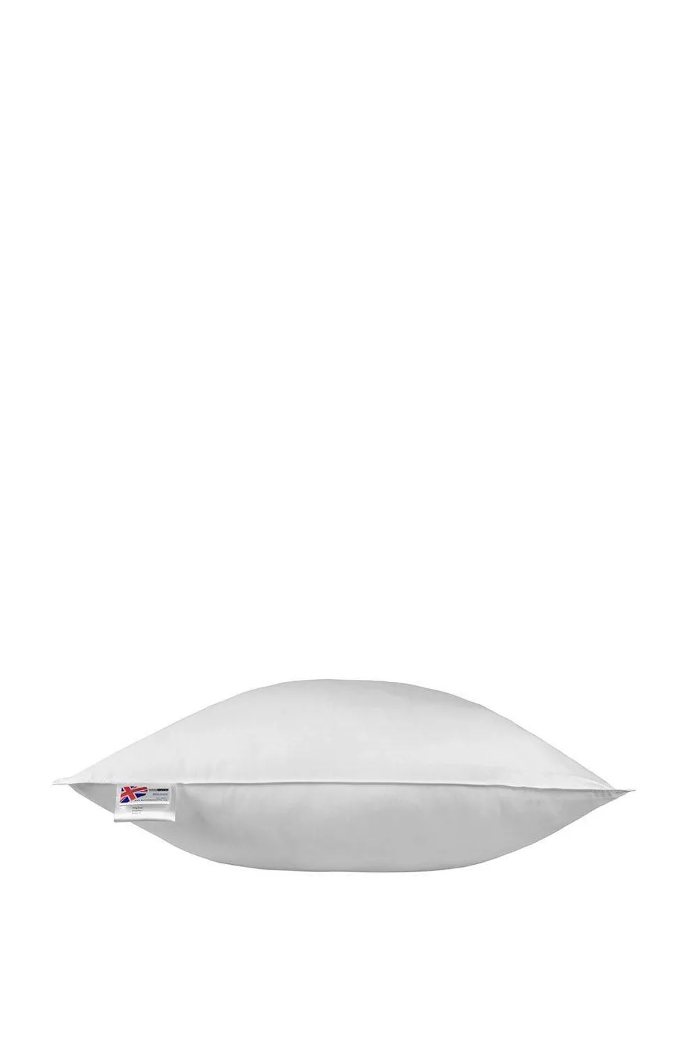 Homescapes Duck Feather & Down Euro Continental Square Pillow - 80cm x 80cm in White 2