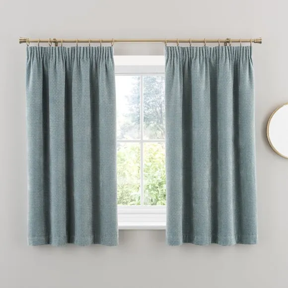 Alayna Chenille Pencil Pleat Curtains 5