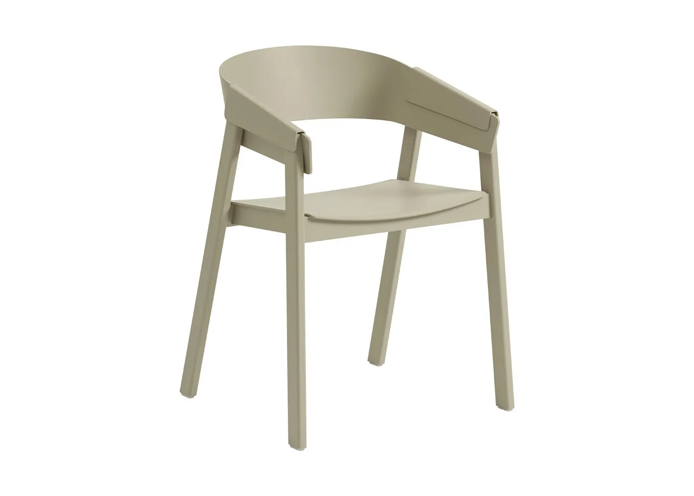 Muuto Cover Armchair Dark Beige 1