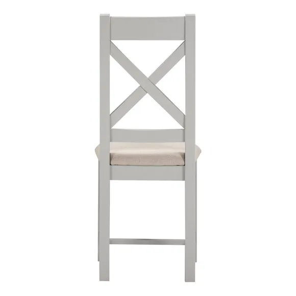 Windsor Set of 2 Cross Back Dining Chairs 5