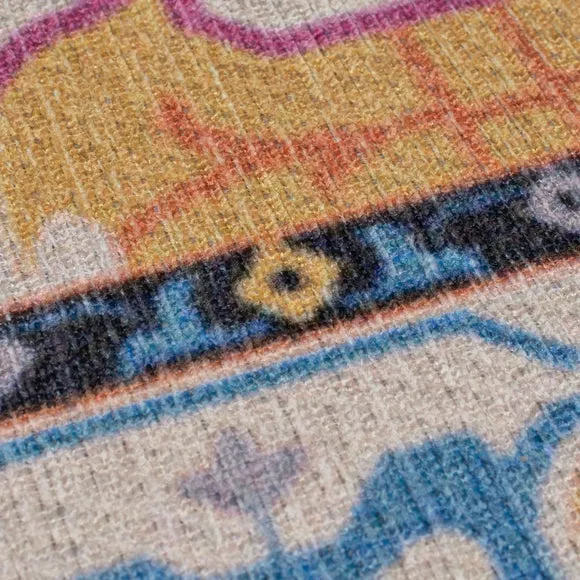 Orla Traditional Washable Rug 2