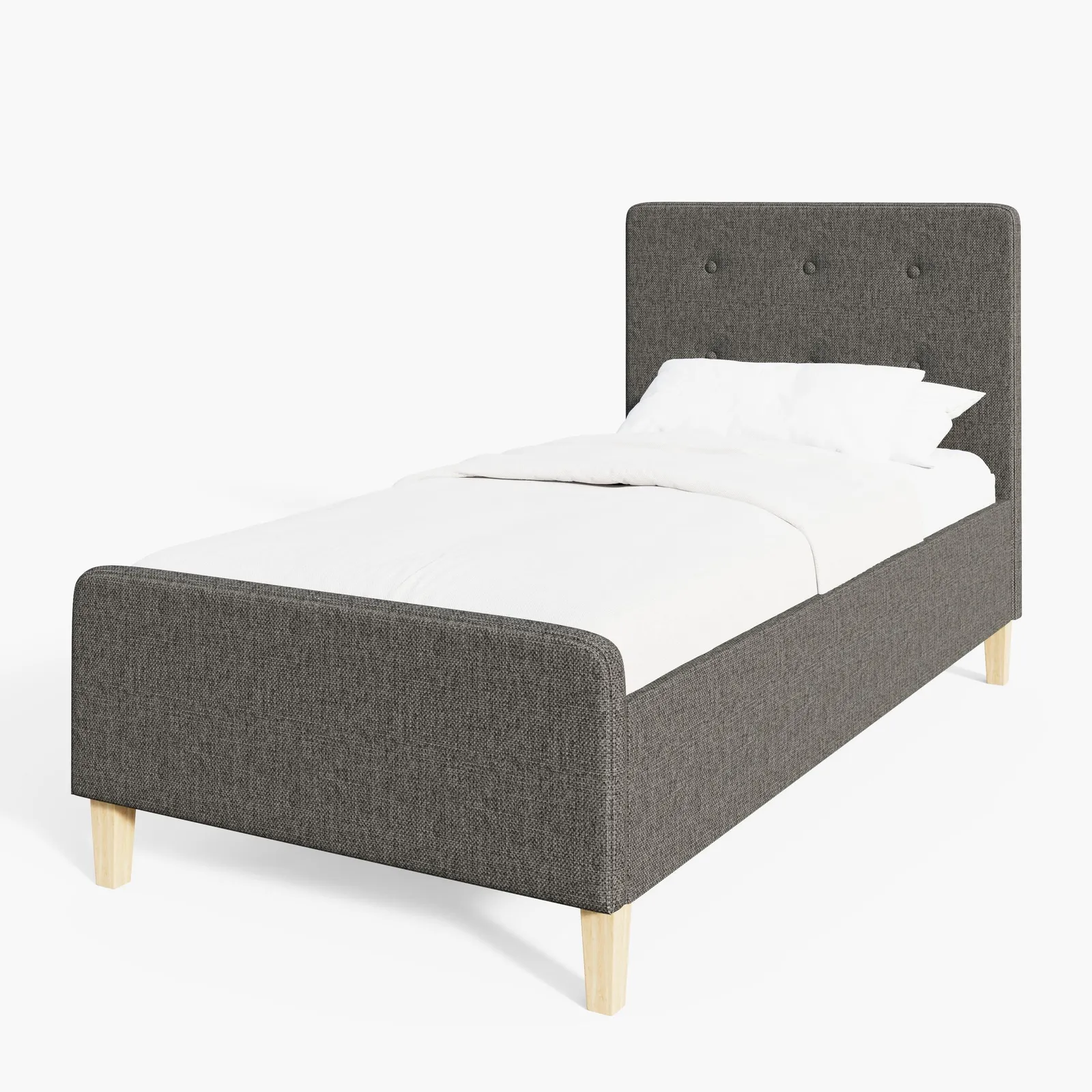 GFW Ashbourne Ottoman Storage Bed in Dark Grey 2
