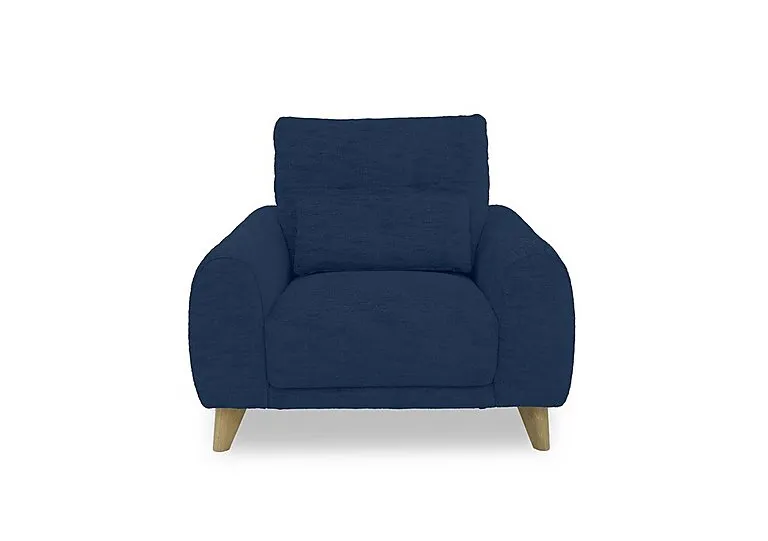Malmo Fabric Chair - R330 Steel Blue