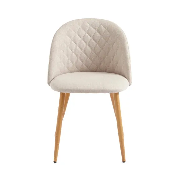 Astrid Dining Chair, Natural Fabric 5