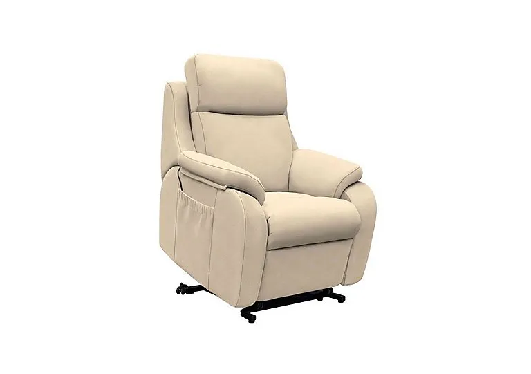 Kingsbury Small Fabric Lift and Rise Chair - Stingray Linen