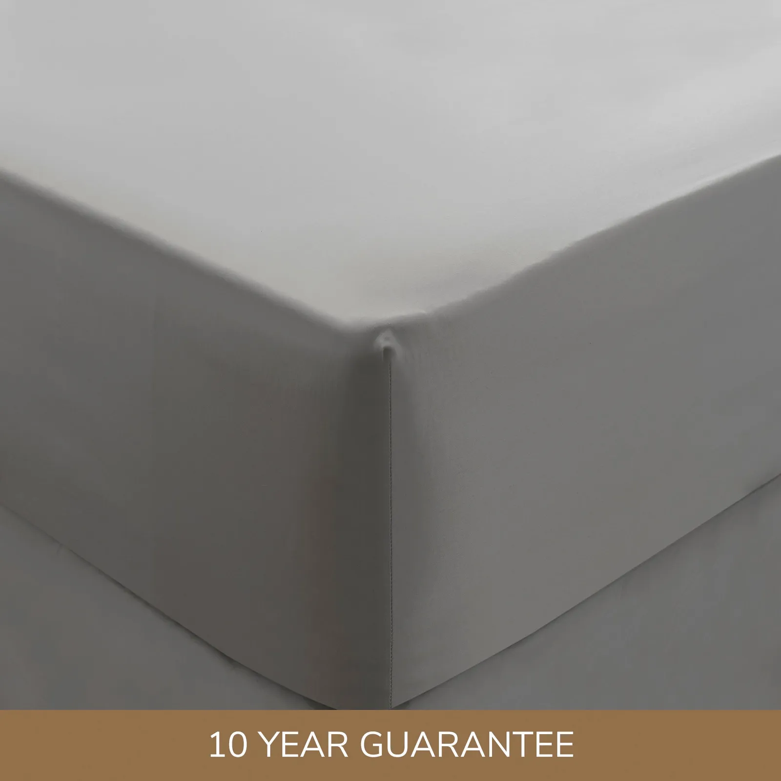 Dorma Smooth & Soft 300 Thread Count 100% Cotton Sateen Fitted Sheet