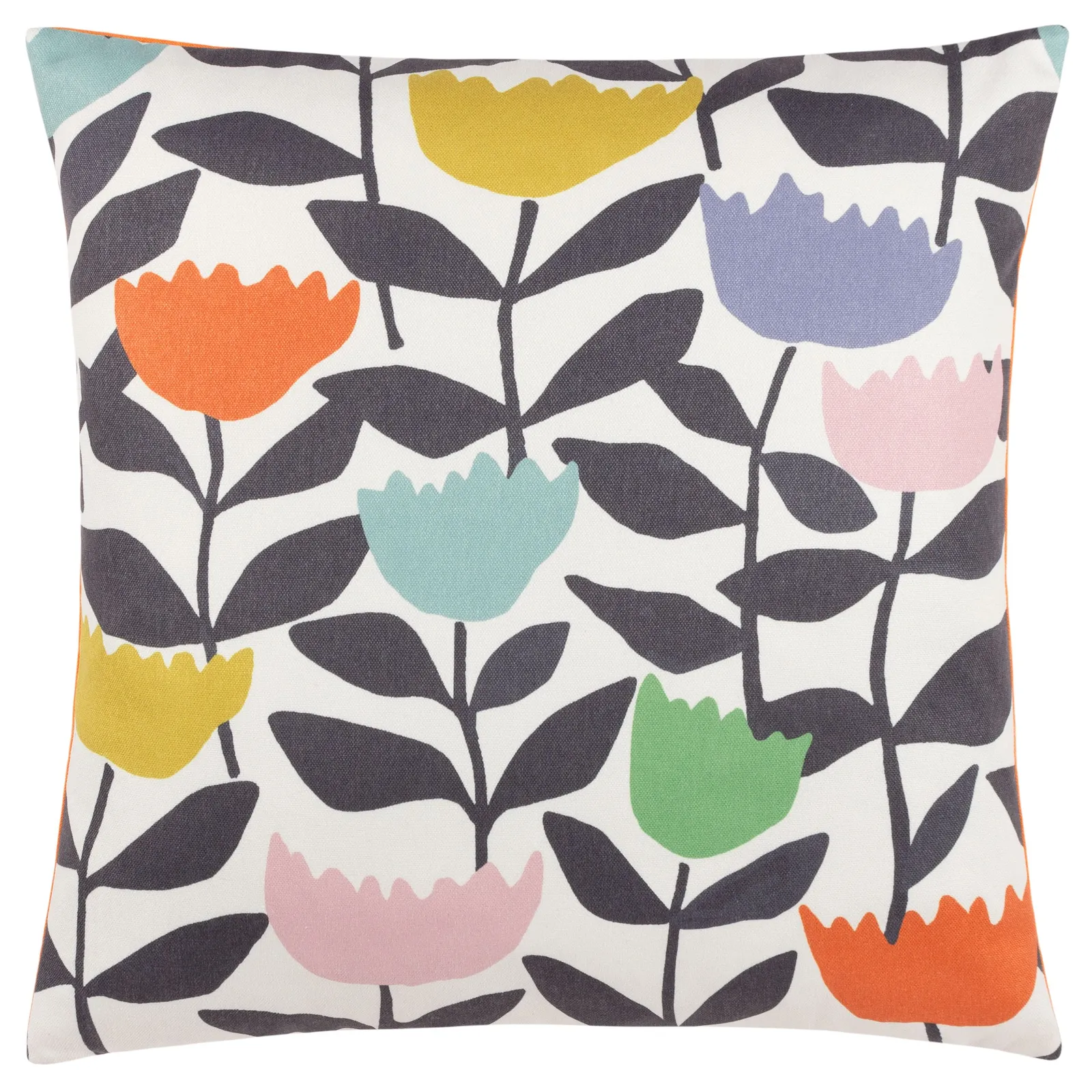 Furn Tulipa Floral Abstract Cushion
