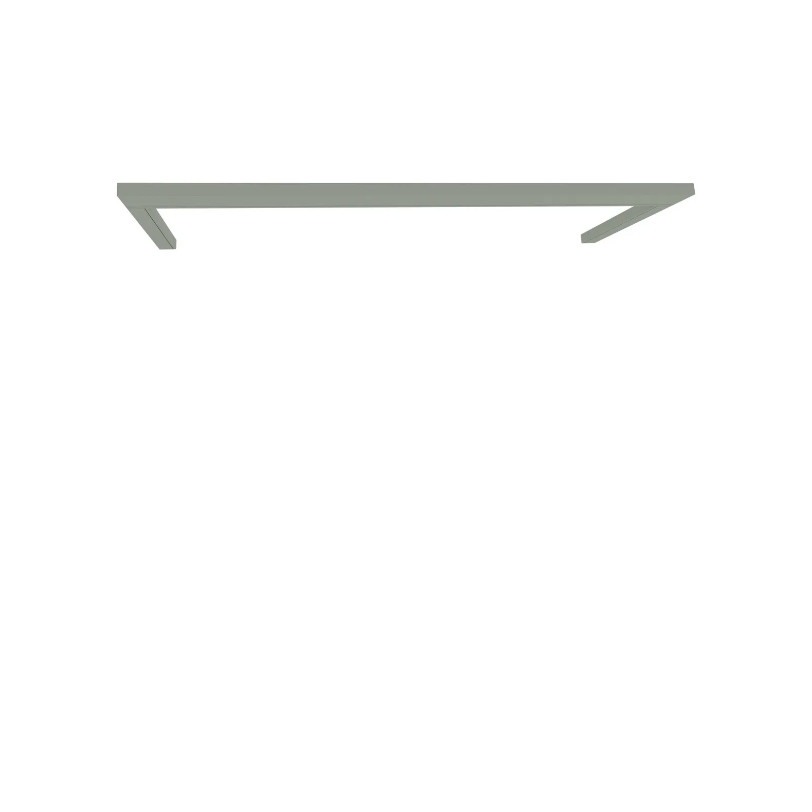 Varese Cornice For Hinged Wardrobe Without Lights, Green | Barker & Stonehouse 2