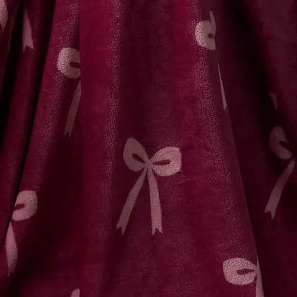 Fusion Bows Throw Blanket 2