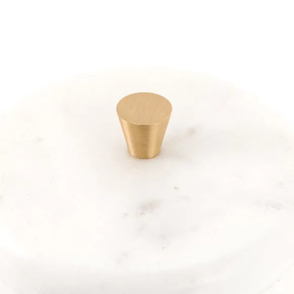 Cedar & Sage Veta Round Marble Trinket Box 6