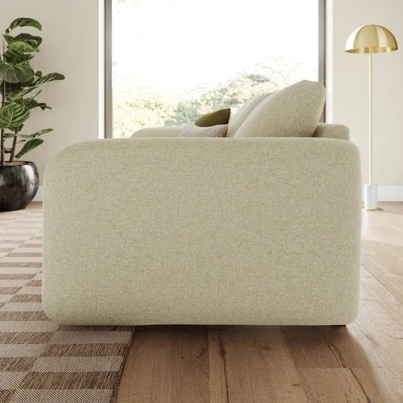 Luca Soft Chenille 3 Seater Sofa 2