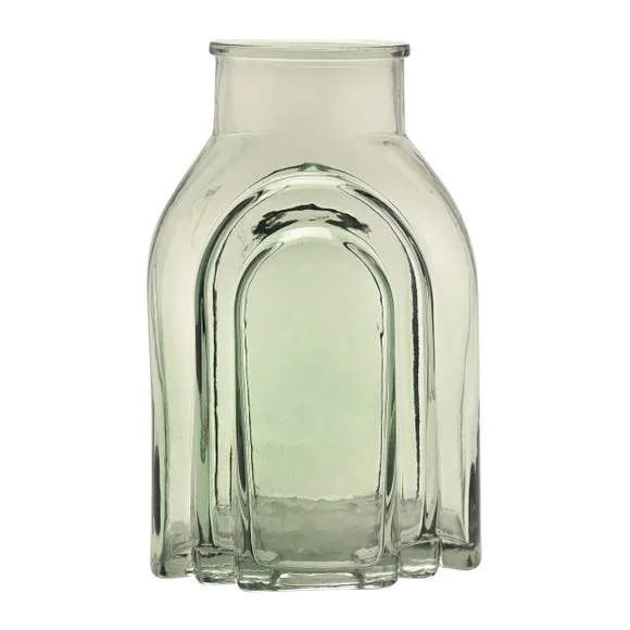 Hestia Wide Neck Glass Vase 2