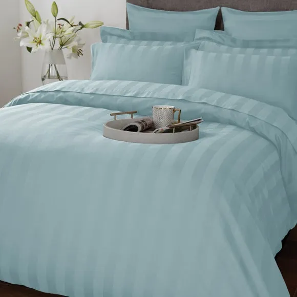 Hotel Stripe 230 Thread Count 100% Cotton Duvet Cover 2