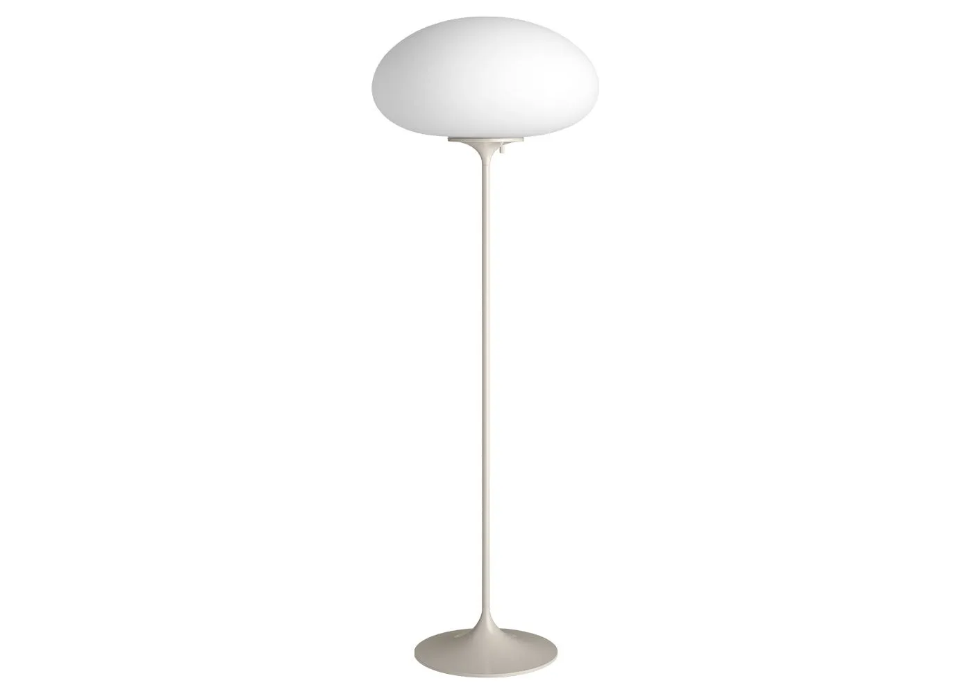 Gubi Stemlite Floor Lamp Small Pebble Grey