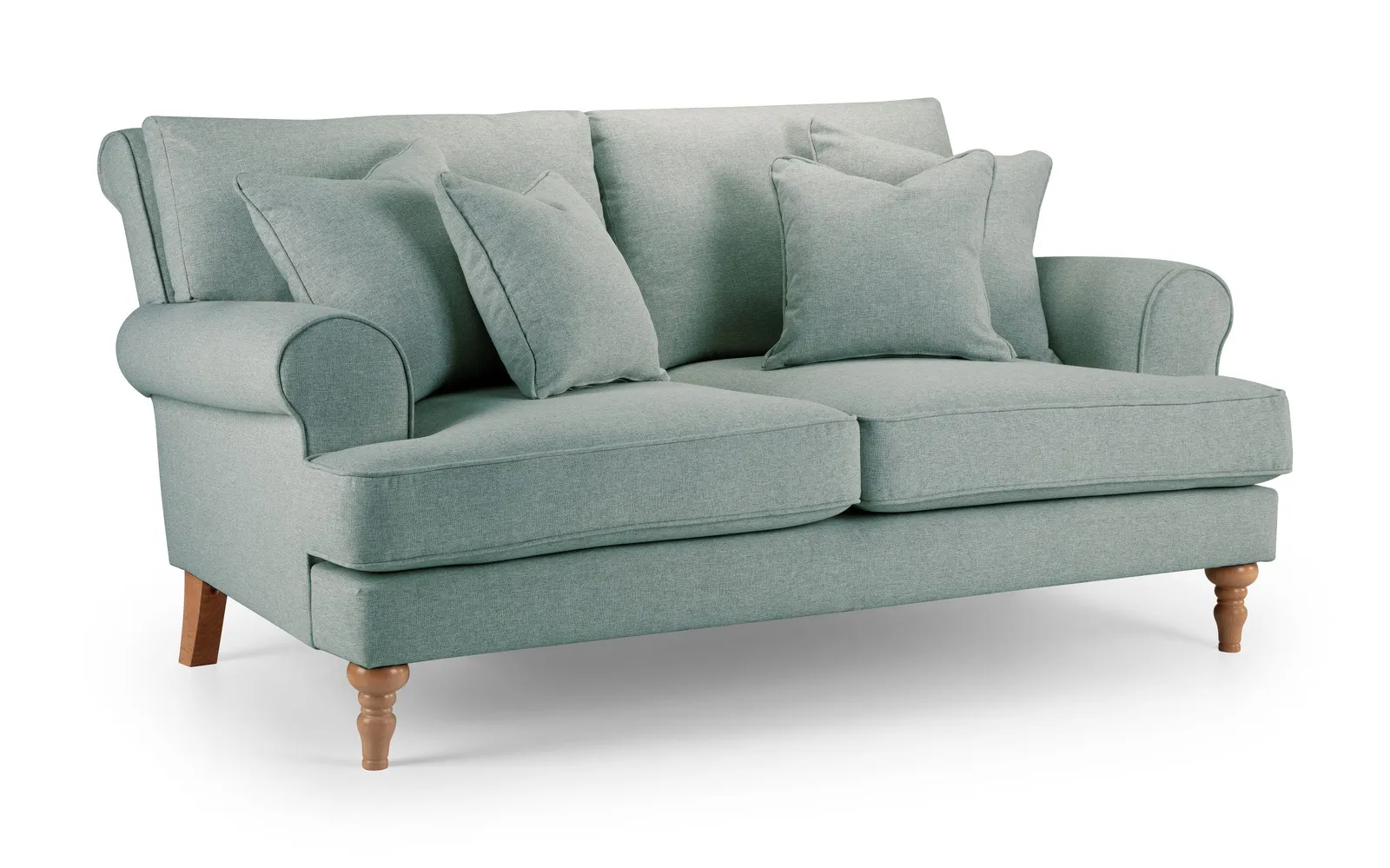 The Great Sofa Company Margot Small Sofa Faro Aqua in Blue 2