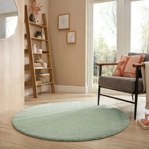 Snuggle Washable Round Rug 1