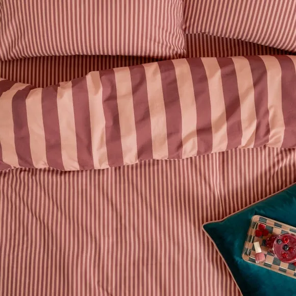 Furn. The Ultimate Stripe Polycotton Duvet Cover & Pillowcase Set 3