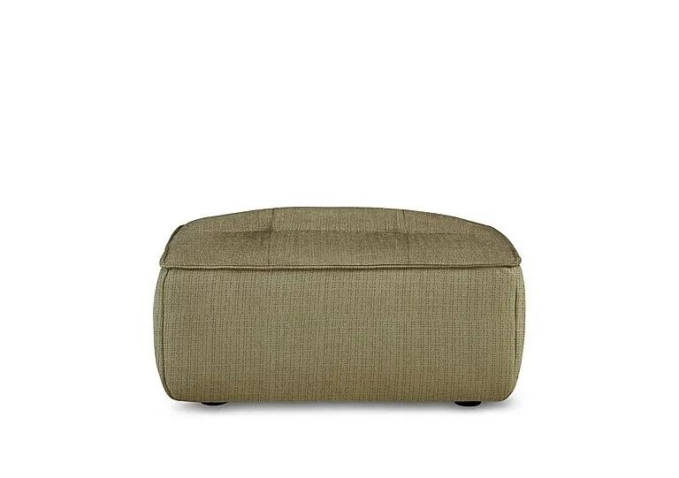 Cushino Large Rectangular Fabric Footstool - Living Room Furniture - In Time for Christmas