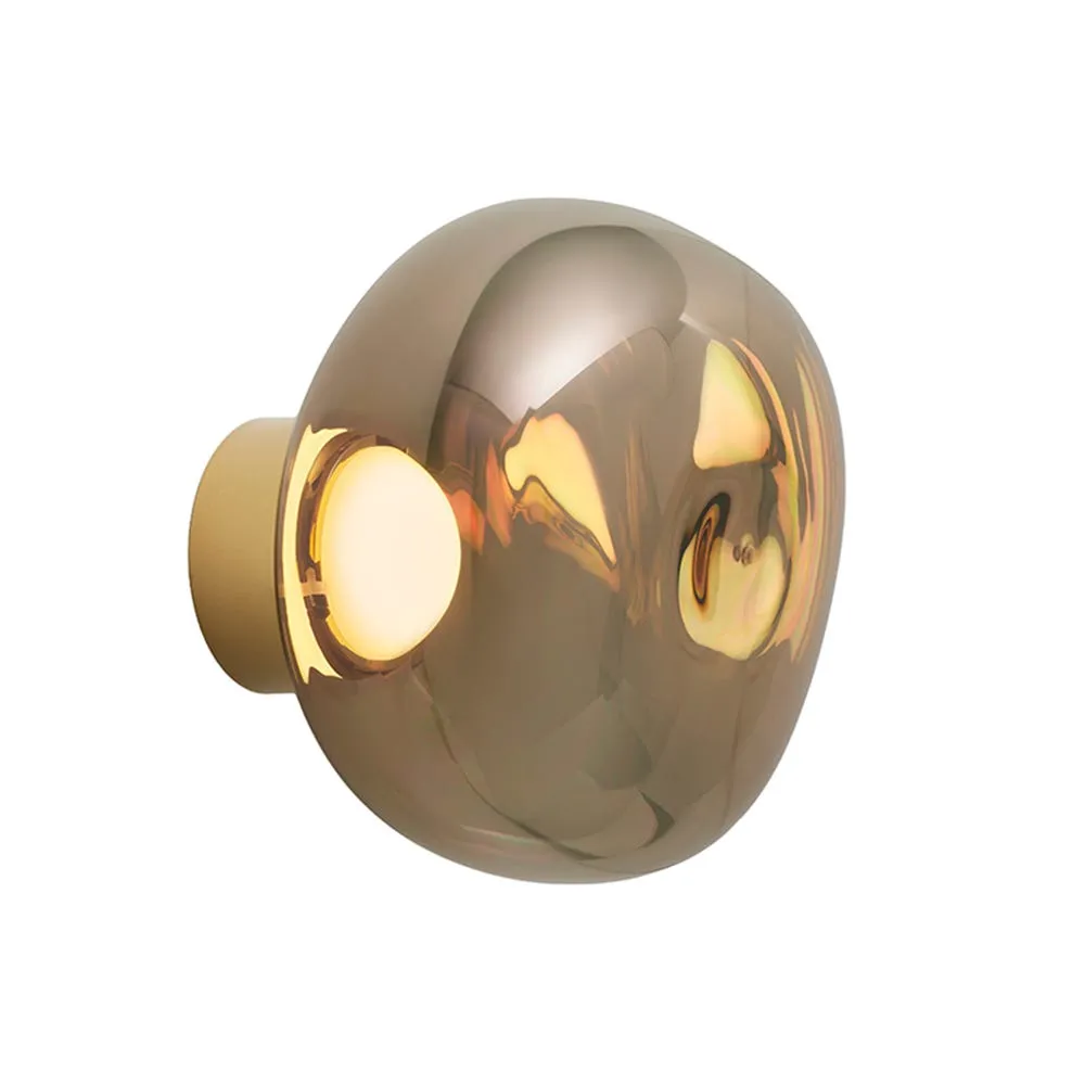 Tom Dixon Melt LED Surface Lamp Bronze Mini 3