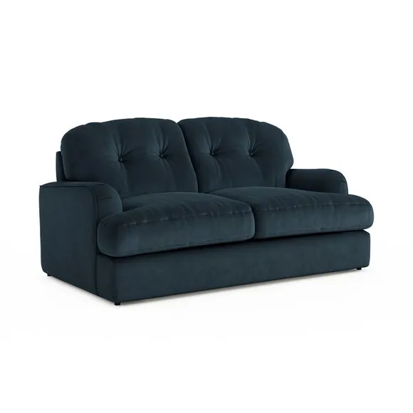 Martha Matte Plush Velvet 2 Seater Double Sofa Bed 6