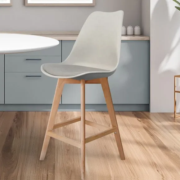 Fusion Living Soho Plastic Bar Stool 1